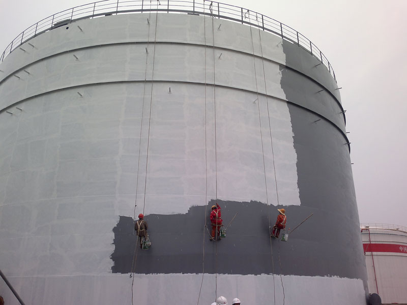 中國(guó)石化華南銷(xiāo)售公司湛北項(xiàng)目北海站選用綠樹(shù)牌防腐涂料